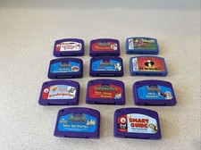 Lot of 11 Leap Frog Leapster Game Learning Cartridges Math, Reading, Music,  