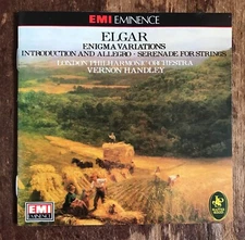 ELGAR Enigma Variations Vernon Handley London Philharmonic Orchestra UK IMPORT
