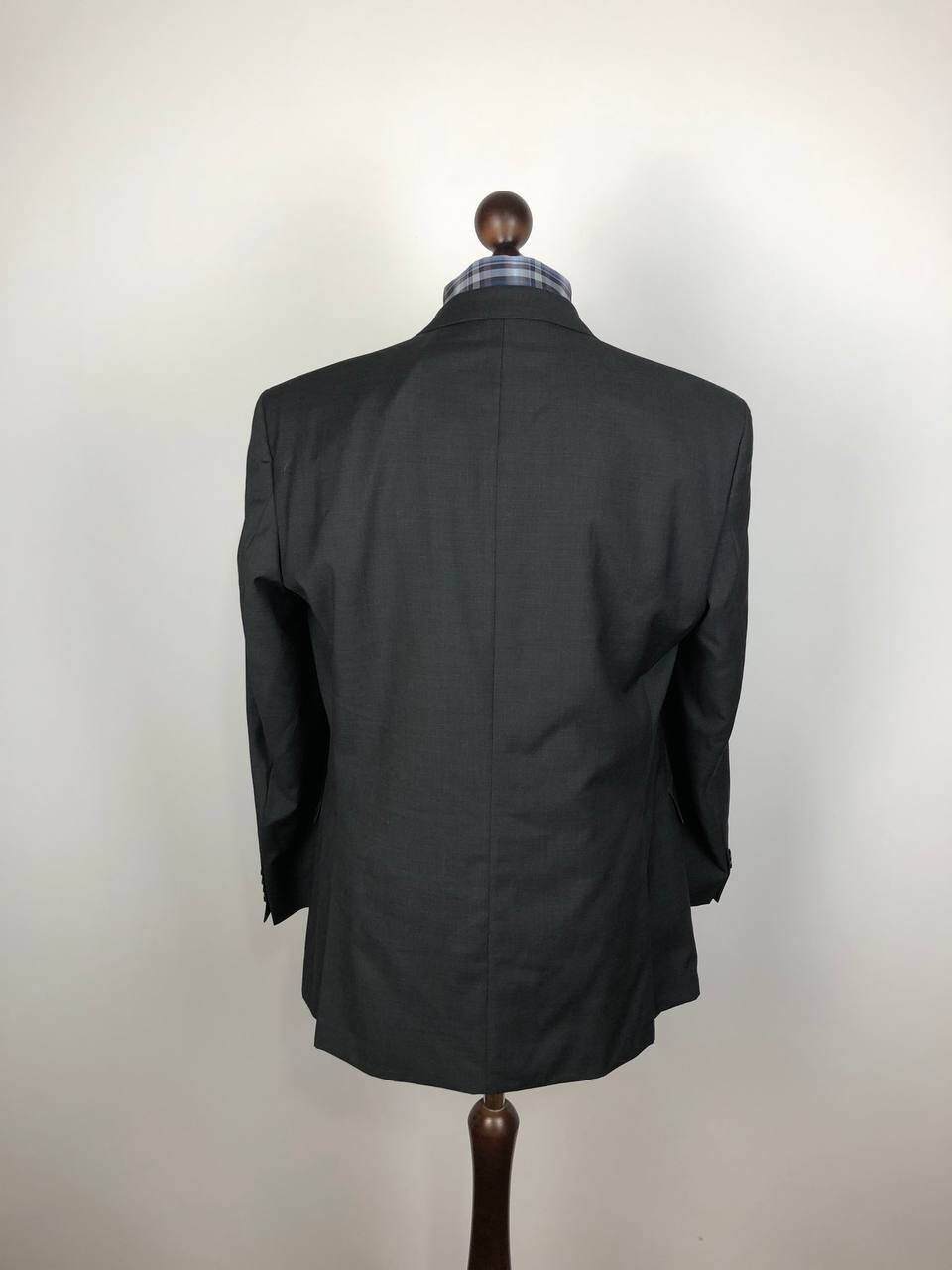HUGO BOSS Classic Wool Blazer Jacket Gray thumbnail 7