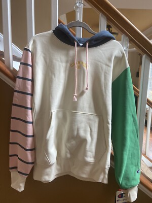 Clothing Champion Hoodie Colorblock Champion Hoodie Mens Taupe