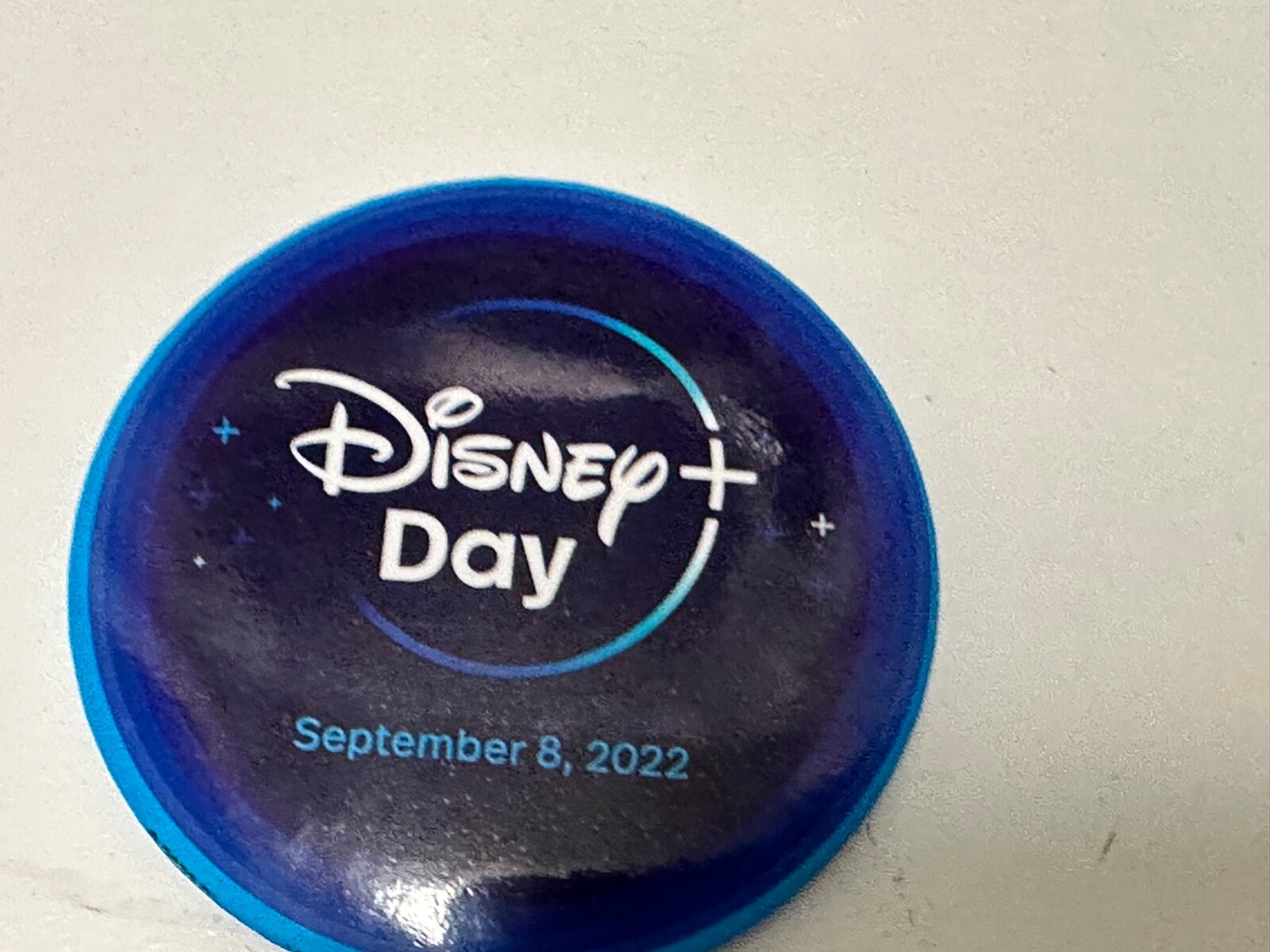 NEW Walt Disney World Disney Plus Day September 8, 2022 Commemorative Button