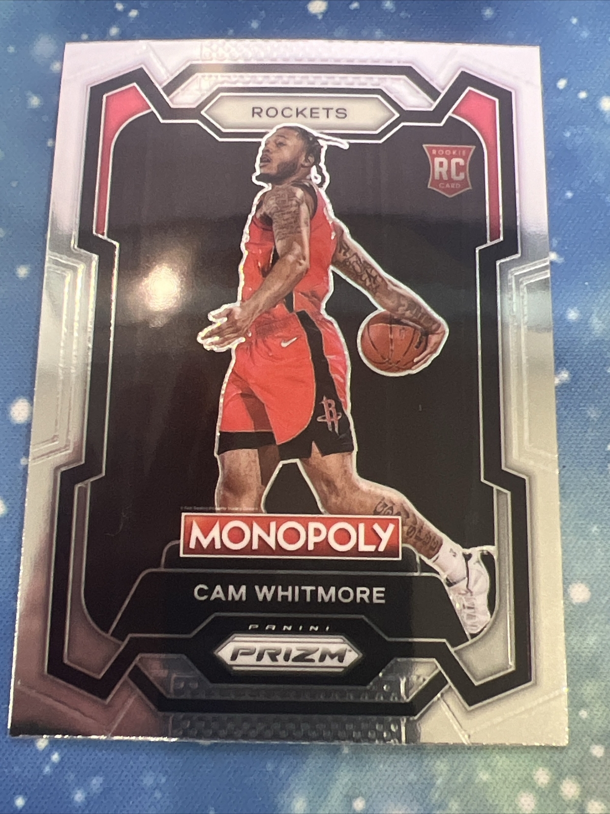 2023-24 Prizm Cam Whitmore Monopoly Rookie RC #31 Houston Rockets