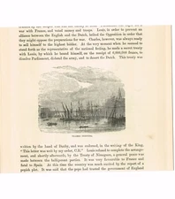 THAMES SHIPPING, LONDON, ENGLAND, Book Illustration (Print), c1870