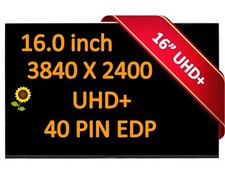 For HP Zbook Fury Studio 16 G10 UHD 4k 120hz LCD Display 16.0" 3840x2400 40pins
