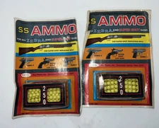 Vintage Toy Rayline SS Super Shot Plastic #661 Ammo Zebra Sealed Package 250 x2
