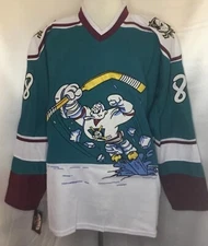 Teemu Selanne Anaheim Mighty Ducks "1995-96 Wild Wing Throwback" CCM NHL Jersey