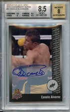 2014 UD 25th Anniversary Canelo Alvarez Auto /25! BGS POP 1! TRUE Rookie Auto!