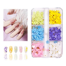 Women Girls DIY Sufficient Quantity Nail Decoration Accessories 1Box Wallet