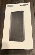 Verizon 10K mAh Portable Power Pack With USB-C & USB-A Ports Charging