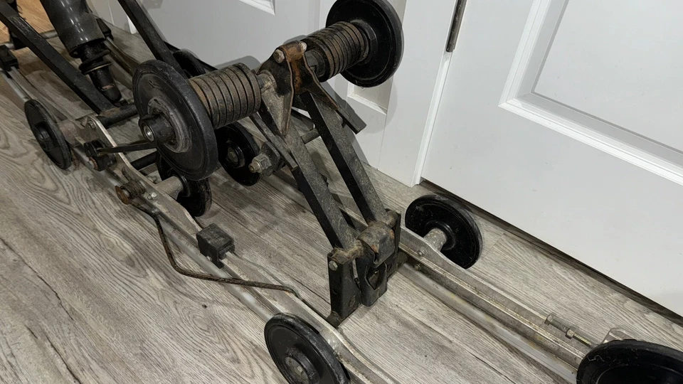 "Polaris 144"" RMK 600 2007 patín trasero con suspensión y amortiguadores IQ Switchback" Foto 3 de 4