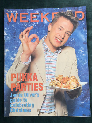 WEEKEND 15/12/2001 JAMIE OLIVER Ned Sherrin Richard Wilson Gemma Craven Getty UK