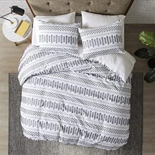 INK IVY Rhea 100 Cotton Duvet Set Mid Century Modern Boho D