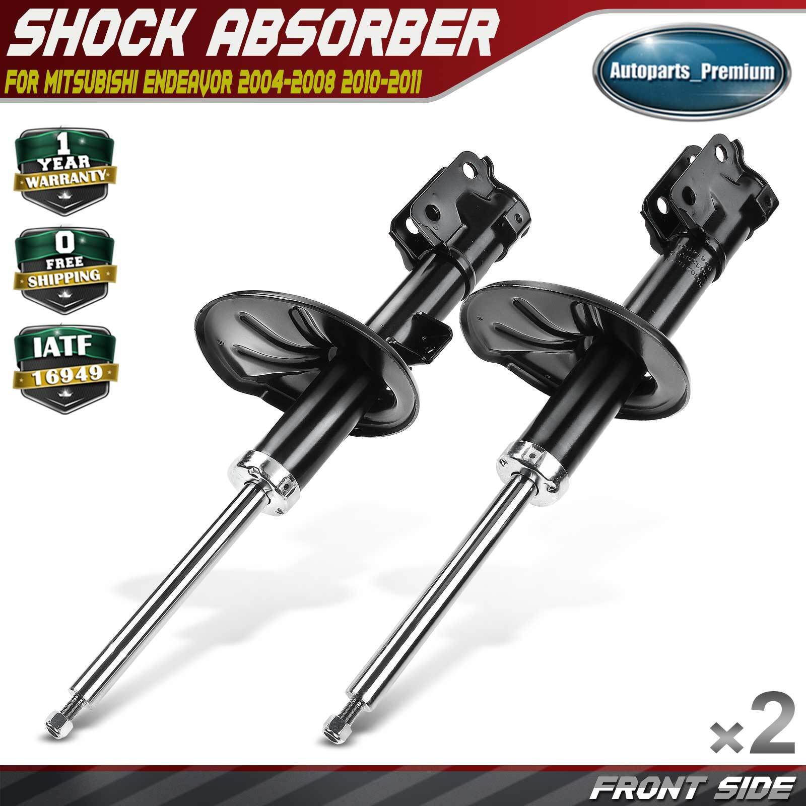 2x Front Struts / Shock Absorbers – For Mitsubishi Endeavor 2004-2008 & 2010-2011 – V6 3.8L
