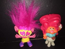 McDonald's Happy Meal toy Trolls World Tour 1 8Party Poppy 2020 Lot Of 2