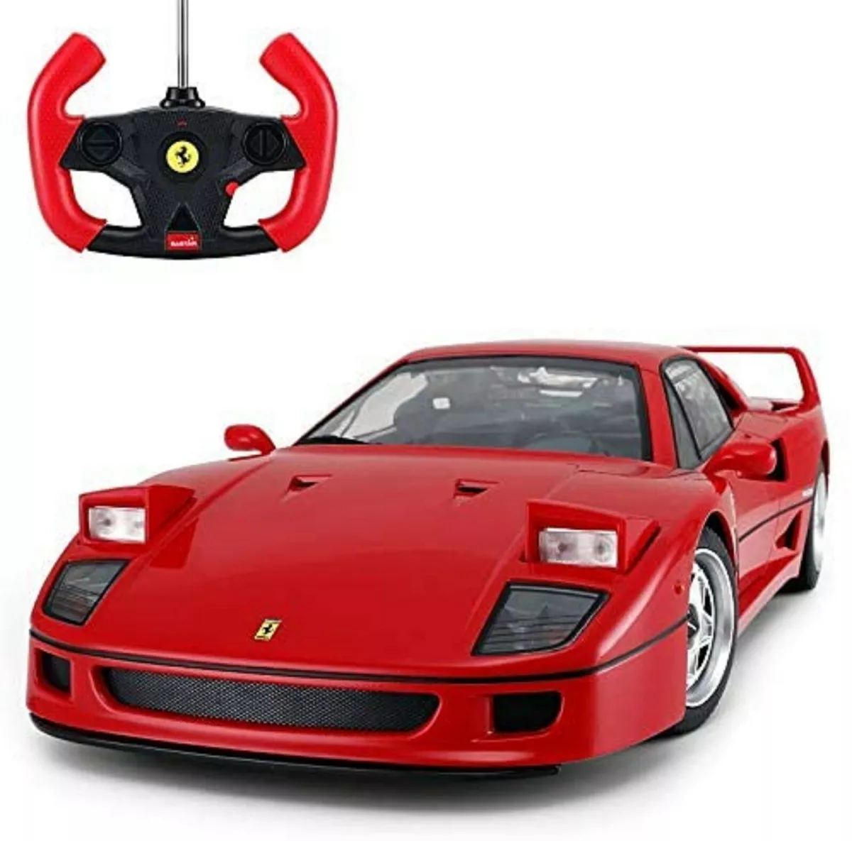 Rastar RC Car | 1/14 Scale Ferrari LaFerrari Radio Remote Control R/C Toy  Car Model Vehicle for Boys Kids, Red