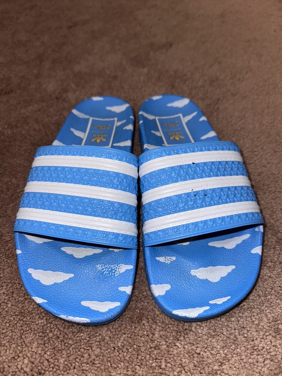 Adidas The Simpsons x Adilette Slide J 'Clouds' GZ3690 Size