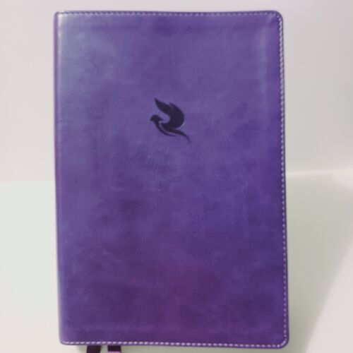 KJV Spirit-Filled Life Bible Leathersoft Purple, Red Letter Comfort Print, 2020