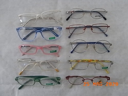 STOCK 10 OCCHIALI DA VISTA MONTATURE DA BAMBINO E BAMBINA VARI MODELLI |  eBay