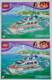 LEGO FRIENDS 41015: Dolphin Cruiser, Complete with Instructions and Box
