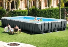 Intex 16' x 32' x 52" Ultra 26373EH XTR Rectangular Above Ground Swimming Pool 