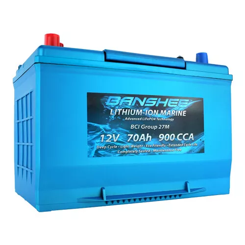 Lithium on sale marine batteries