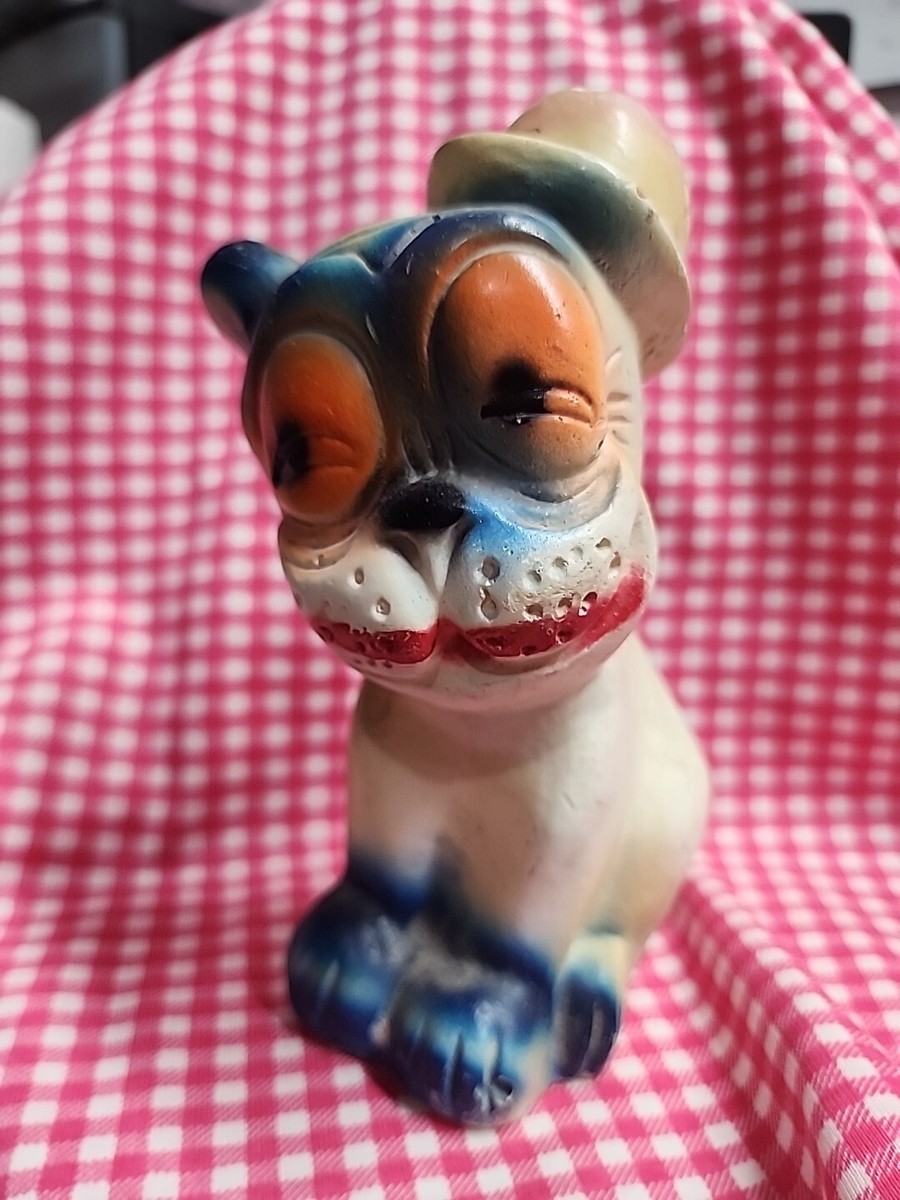 Vintage Chalkware Bulldog 【公式通販】