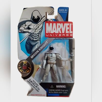 Hasbro Marvel Universe Moon Knight 4'' Action Figure. #027 2008 NIB