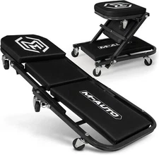 Cama Para Mecanico Con Ruedas Camilla De Trabajos Mecanicos Taller Autos Carros