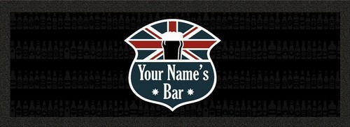 PROFESSIONAL PERSONALISED BAR RUNNERS - hotel cafe menu sign fun Christmas Gift - Picture 28 of 44