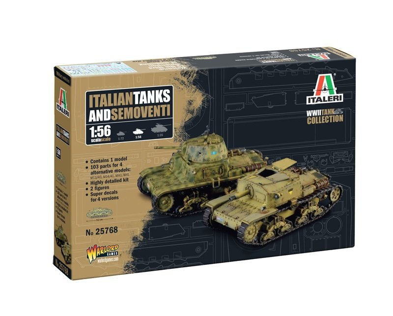 Wwii Italian Tanks/semoventi M40/m41