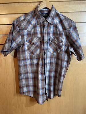 Pendleton Men's Frontier Snaps/Button Down Short Sleeve Shirts