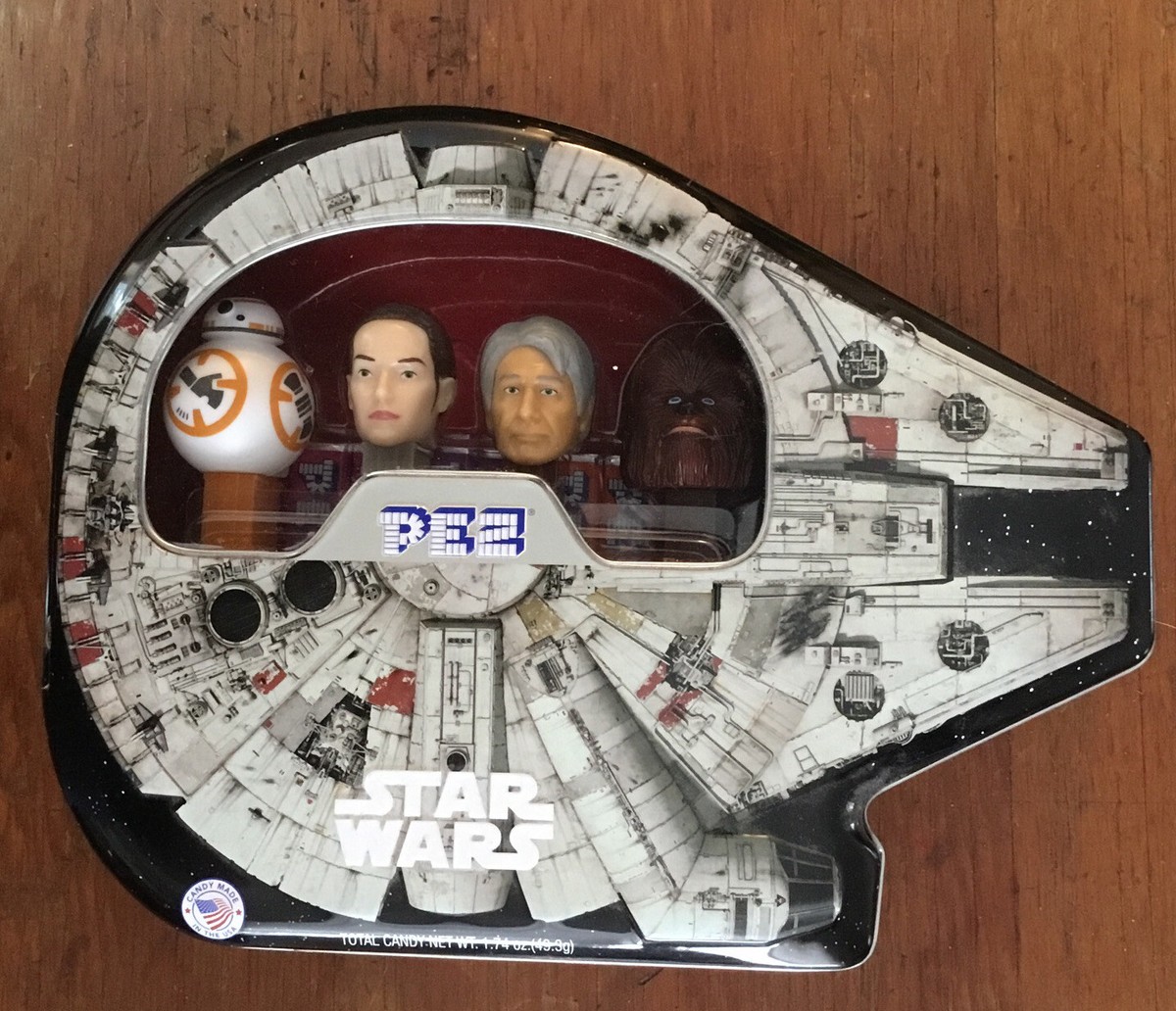 STAR WARS PEZ ペッツ セット 2017 2017 Star Wars Pez Dispenser Collector Set In Tin. Net Wt