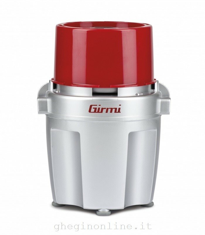 Girmi TR20 Tritatutto Elettrico 500W Rosso e Argento - Offerta Online