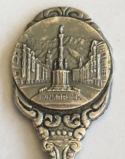 Vintage Souvenir Spoon Collectible Innsbruck Austria