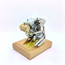 R33 V2 Motore Benzina Miniaturato 4,2cc V-Twin | Modello CNC con Accensione CDI