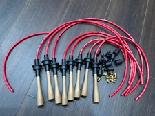 427 Sohc Spark Plug Wires Boots And Ceramics 8mm Red Wire Set