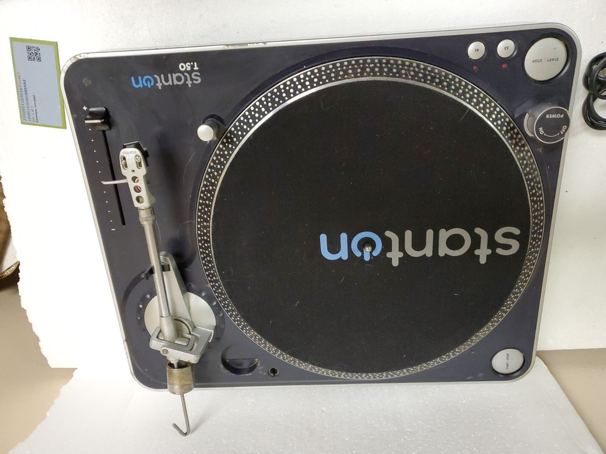 Stanton T50X DJ Turntable *MISSING PIECES* | eBay