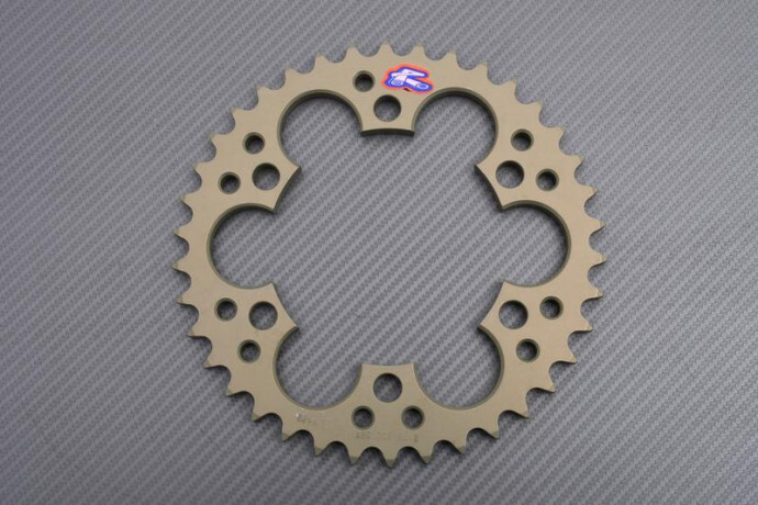 Couronne RENTHAL 42 dents KAWASAKI ER5 pas 530 pignon transmission moto