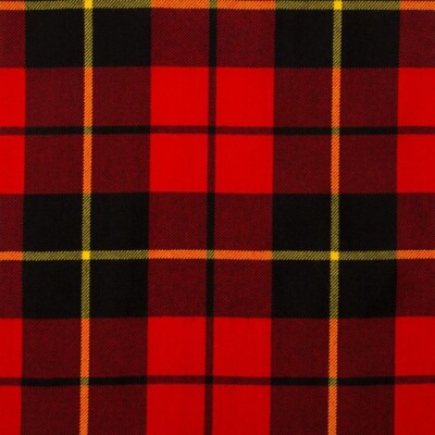 Scottish Highland Wallace Tartan 8 Yards 13Oz Acrylic Wool Tartan Fabric
