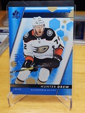 SP AUTHENTIC 2022-23 HUNTER DREW FUTURE WATCH BLUE 127/399 ANAHEIM DUCKS #139