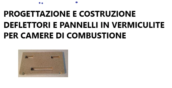 PANNELLO VERMICULITE STUFA INVICTA MODELLO DAGLAN 9 - Immagine 2 di 2
