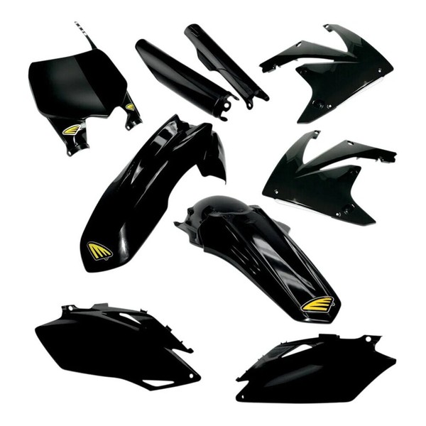Cycra Powerflow-Karosserie-Kit Plastic KIT P-FLOW CRF BK-image