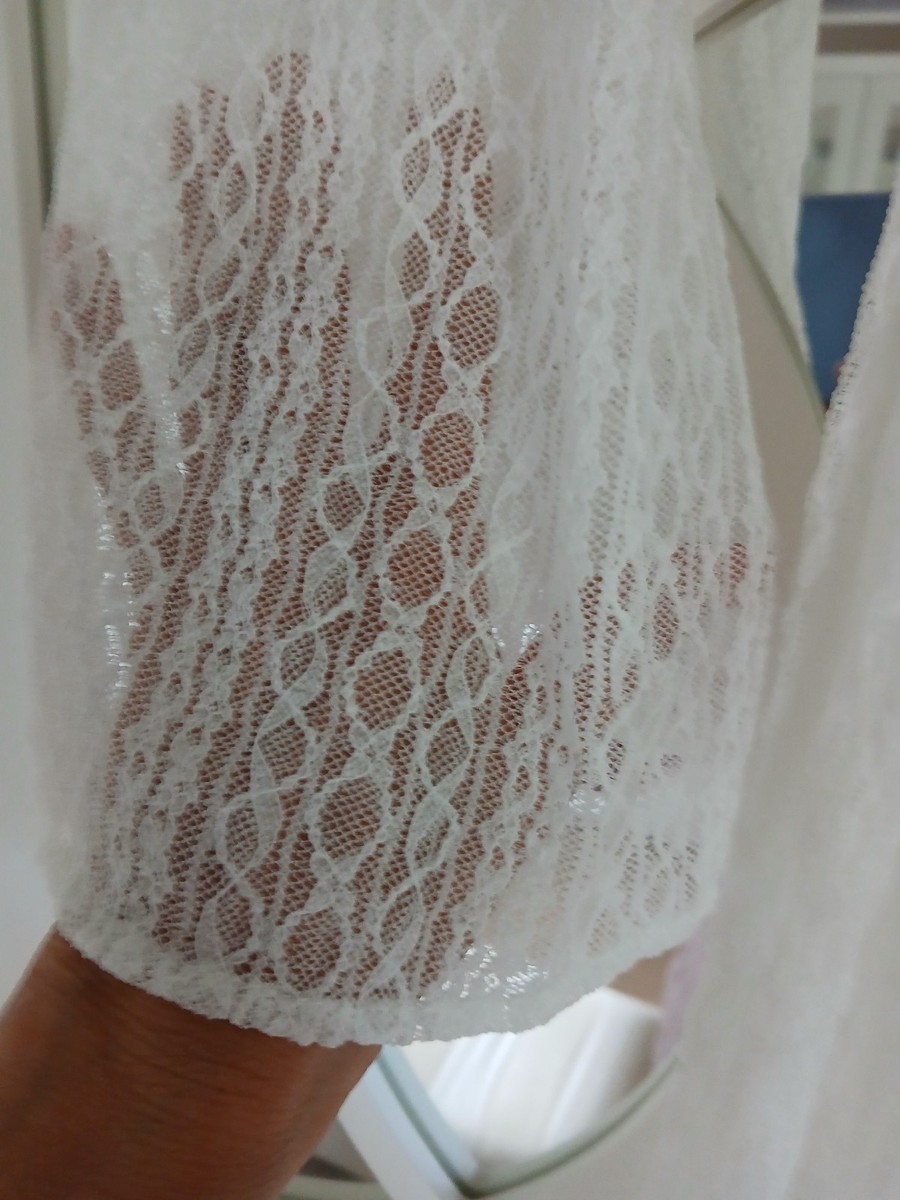 chinese dress ladies Zara Lace Robe Long – BareBride main image 1