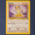 Meowth 56/64 - Jungle - Common Vintage WOTC Pokemon Card - NM