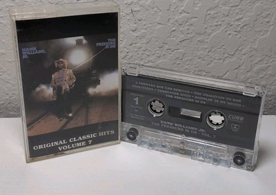 #ad #ad Vol. 7 Pressure Is on by Hank Williams Jr. Cassette 1995 B299 $15.99