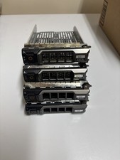 Lot of 4 - Dell 3.5" HDD Tray Caddy Gen12 PowerEdge R320 R420 R520 R720 R720XD