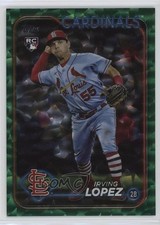 2024 Topps Series 2 Green Foil 366/499 Irving Lopez #573 0o3x