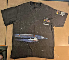 Vintage 1991 Star Trek Shirt Mens XL 25th Anniversary USS Enterprise Changes 90s
