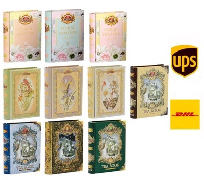 Basilur Tea Book Collection 100g Free Shipping World Wide