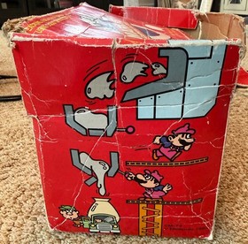 Vtg 1983 Nintendo Mario's Cement Factory Game & Watch Tabletop Game CM-72 w/ Box